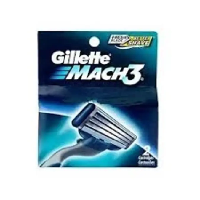 Gillette Mach 3 Cartridge 2 Pieces